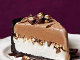 Recette gâteau glacé au chocolat et vanille au Thermomix